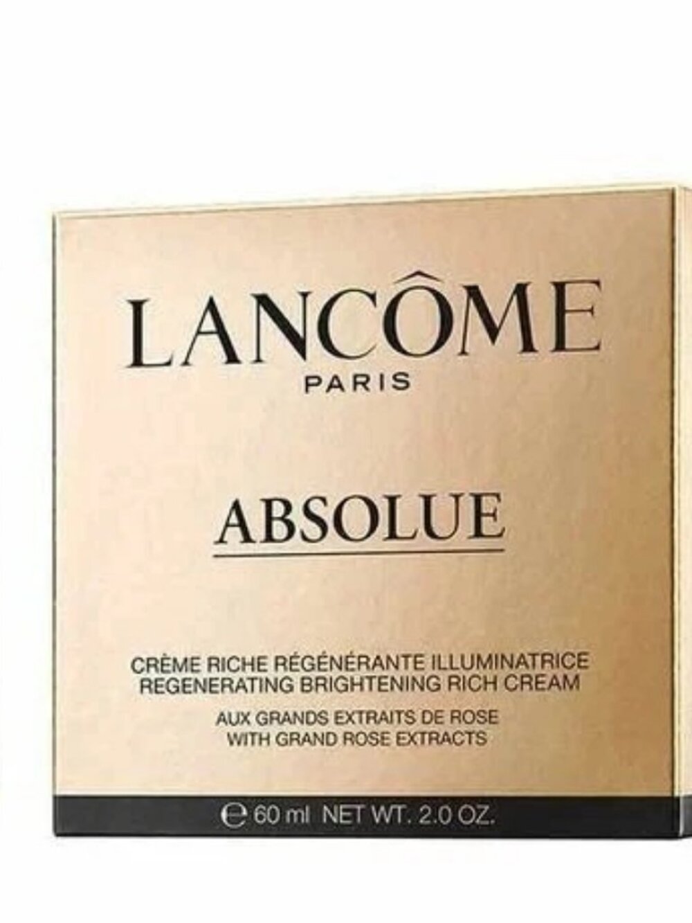 NEW Lancome Absolue Revitalizing Brightening Rich Cream 2 oz Cream 60 ml